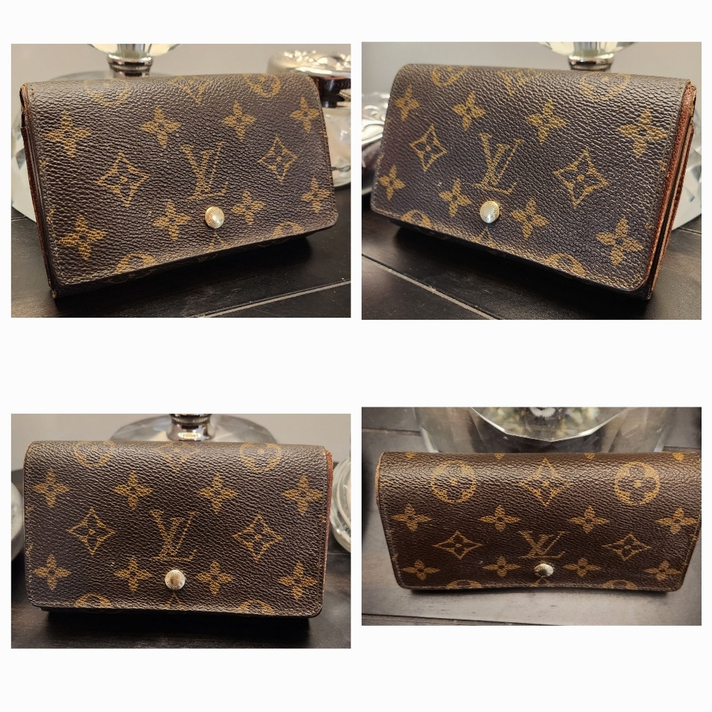 LOUIS VUITTON MONOGRAM Portefeiulle Tresor Bifold Vintage Wallet